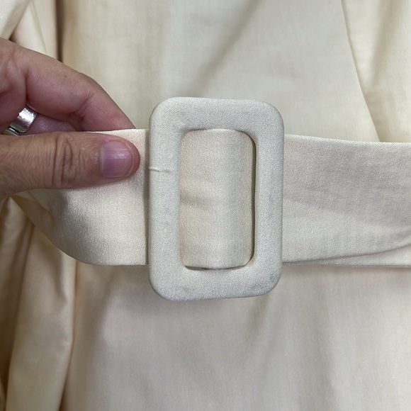 ASOS - NWT Luxe Curve Strength Detachable Belted Extreme Sleeve Dress Size 14 - Picture 7 of 12